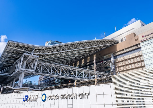 major Osaka stations