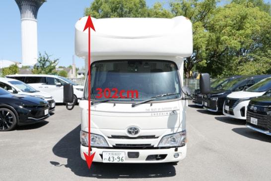 車両の高さ