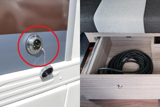 外部100Ｖ電源入力