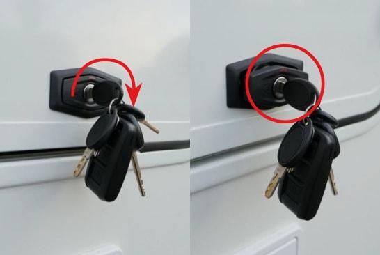 ロック、ロック解除方法のご案内